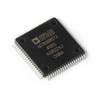 quality AD7616BSTZ-RL LQFP-80 16채널 DAS 16비트 동기 샘플링 ADC factory
